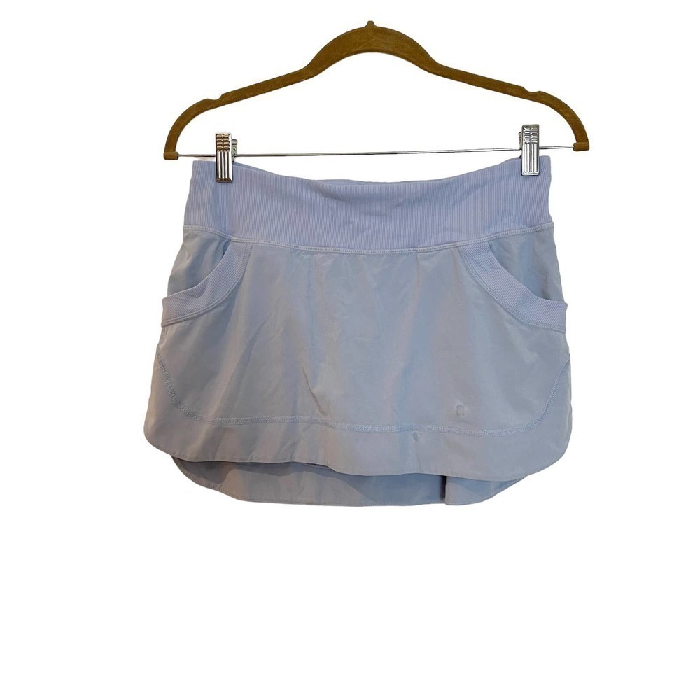 Lululemon High Rise Dolphin Hem Skirt Gray Size 6